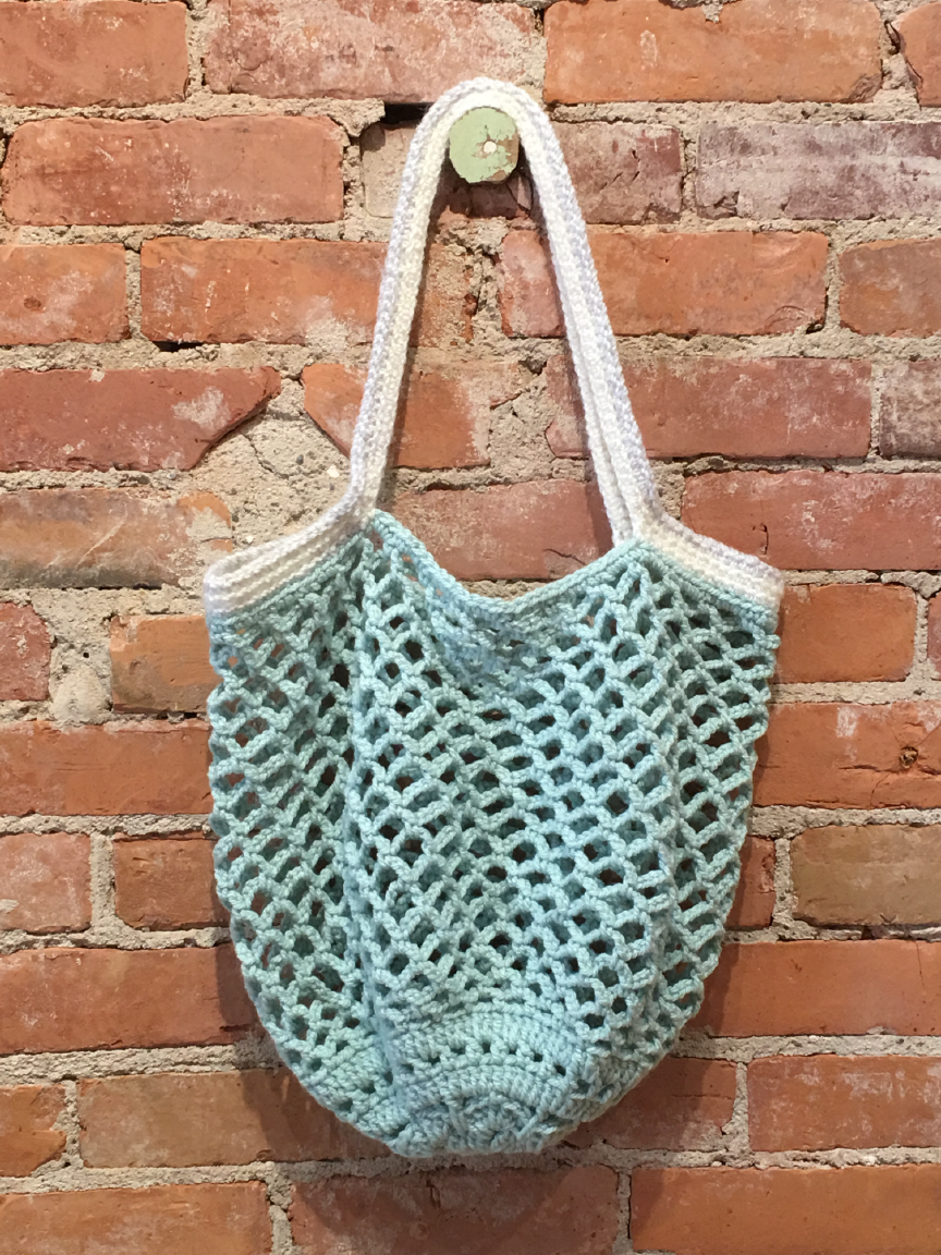 crochet tote