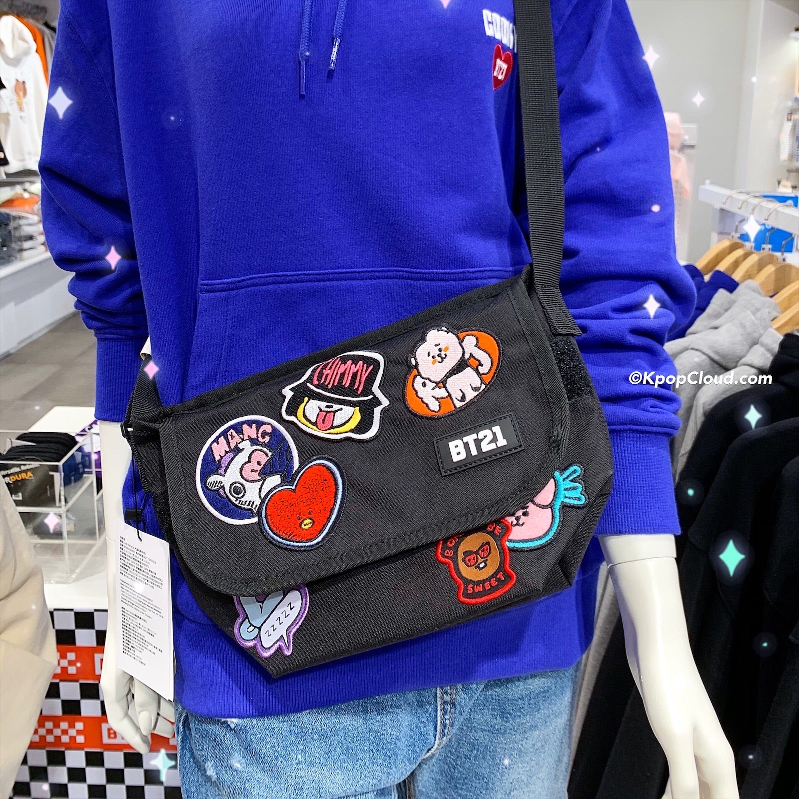 bt21 messenger bag