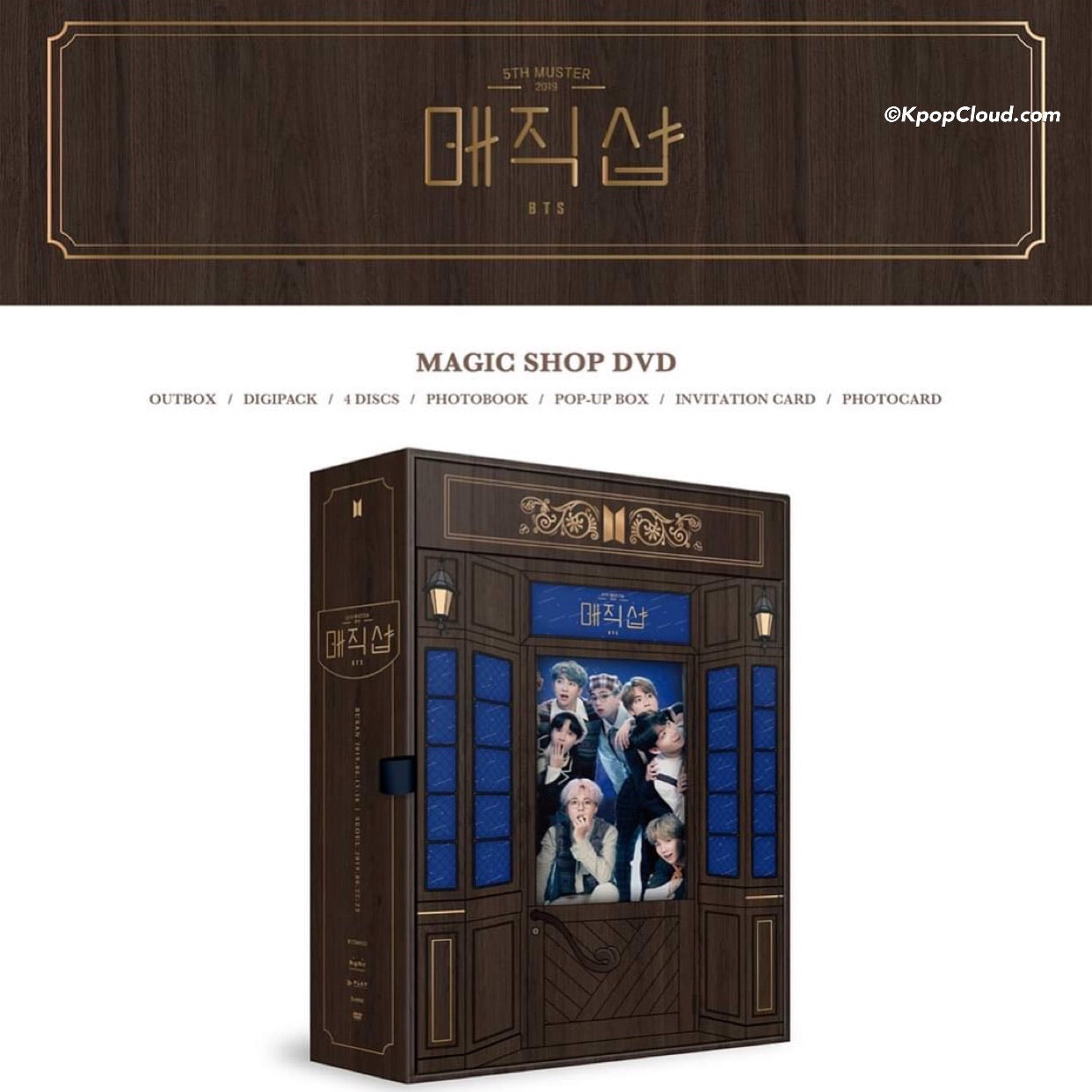 Bts 5th Muster Magic Shop Dvd Kpopcloud