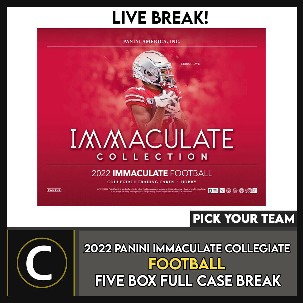 immaculate football case break