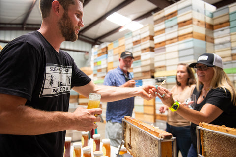 Sierra Honey Farm tasting the best honey in California