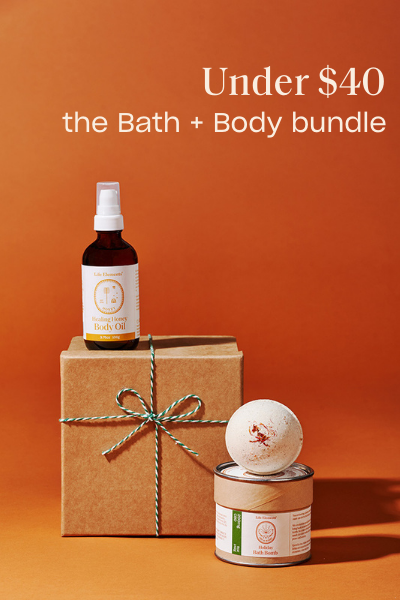 CBD Bath Bomb & Healing Honey Body Oil