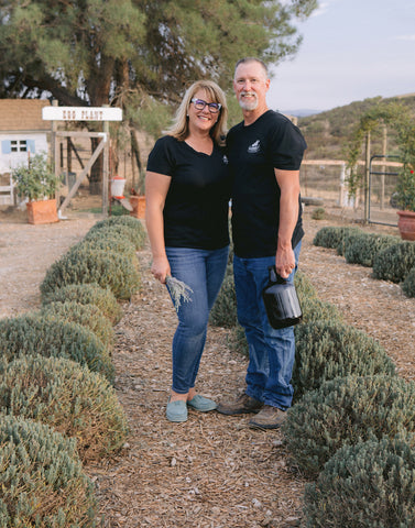 Hambly Farms Owners, Milton & Gina Hambly
