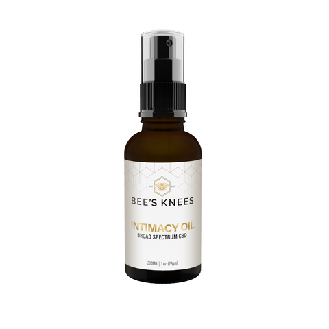 Bee's Knees natural Intimacy Oil Collab with Life Elements