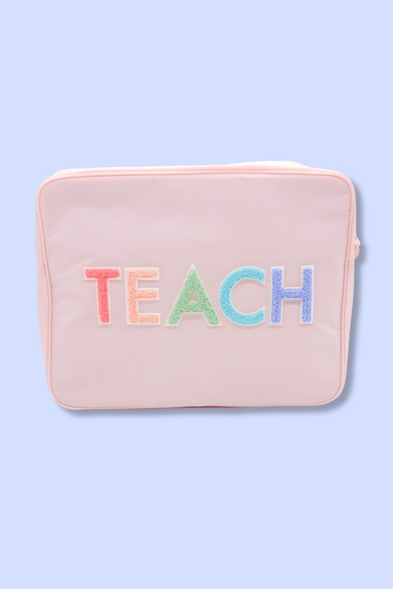 Cream TEACH Patch Lunch Bag