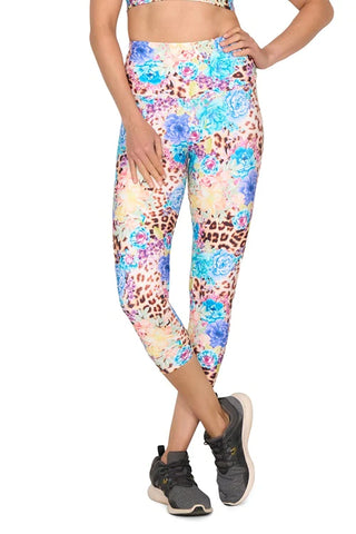 Miranda High Waisted Mid Calf Legging - printed leggings - brasilfit acivewear - activewear australia - What To Look For When Choosing The Right Printed Leggings