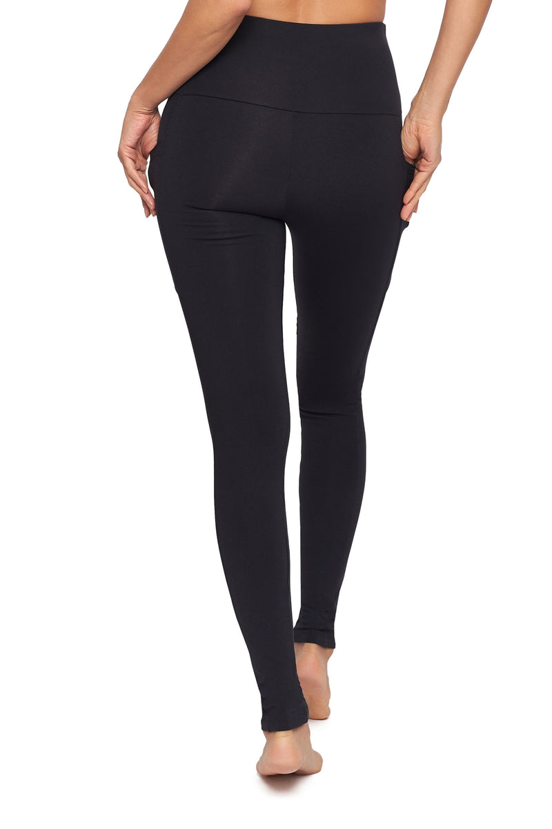 Supplex High waisted Full Length Legging - Sportsluxe tights, workout ...