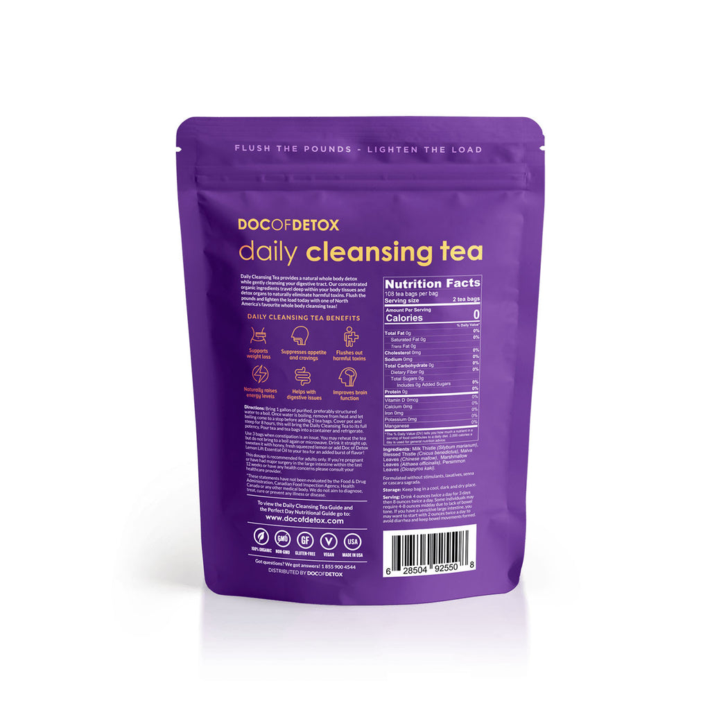 Daily Cleansing Tea (1Year) Doc of Detox