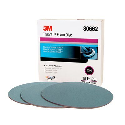 3m Perfect It Trizact Foam Disc 3 6 3000 5000 8000 Grit Box Of 15 Detail Supply Plaza