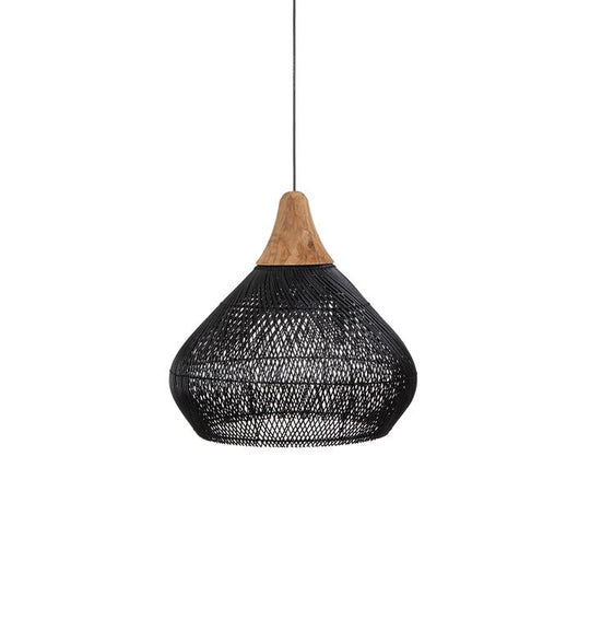 Bell Lamp - Medium | Rustic lamp shade | Acumen Collection