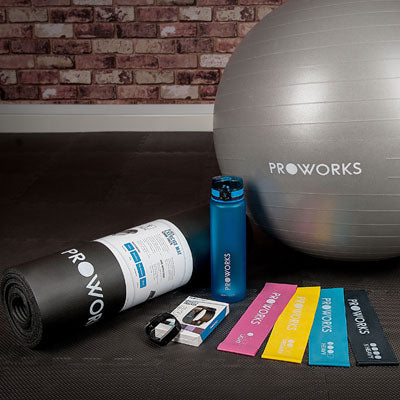 A Collection of Proworks Fitness Accessories
