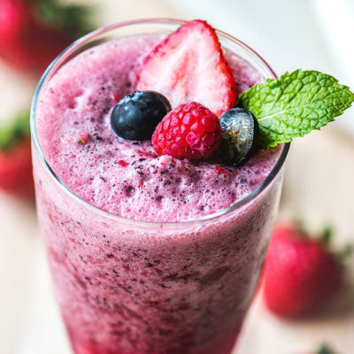 A Healthy Breakfast Energy Smoothie