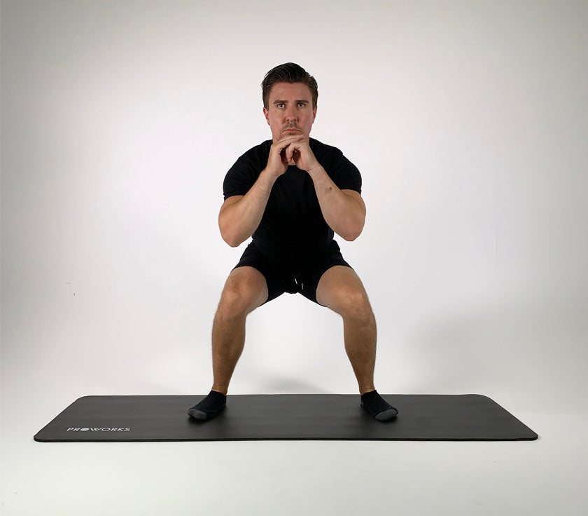 Step-Out Squat with Pulse Guide