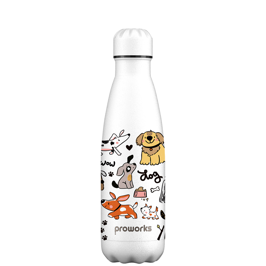 Bottiglia d'acqua con cannuccia - Modello Pawprint Paradise Gen 2 -  Proworks Bottles