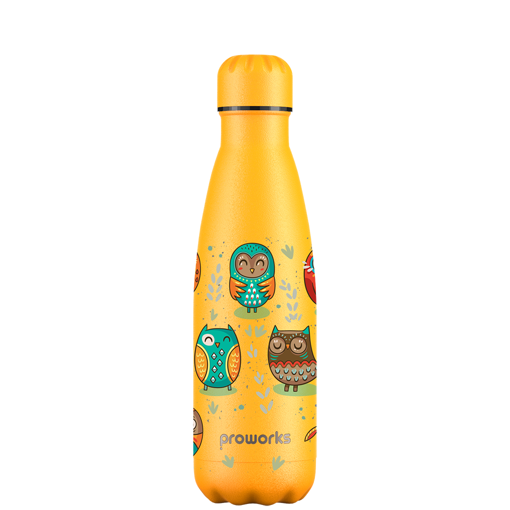 Botella de agua con pajita - Patrón Gen 2 Summer Vibes - Proworks Bottles