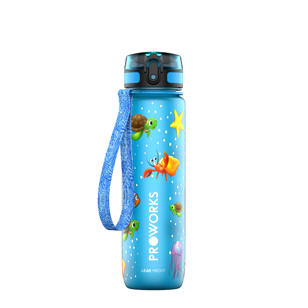 Light Blue Underwater Sports Bottle