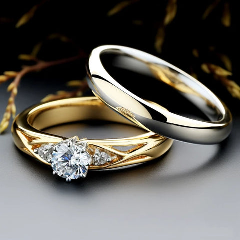 Do Diamonds Look Better in White or Yellow Gold