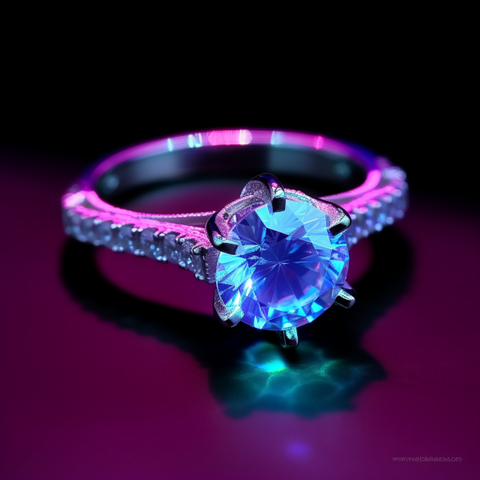What Is Fluorescence in a Diamond