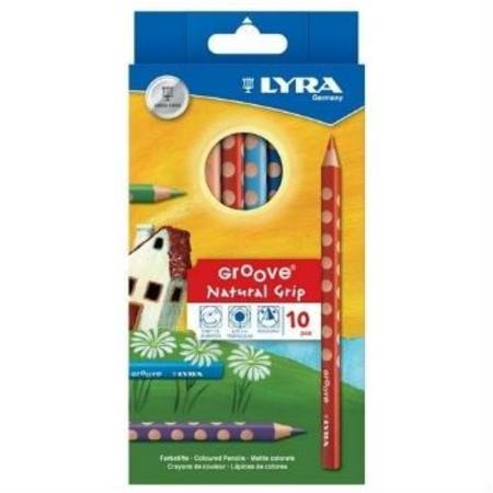 LYRA 4 COLOR TRIANGULAR PENCIL – Rainbow Garden School Store