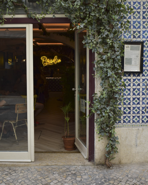 Café Basilio, au centre de Lisbonne