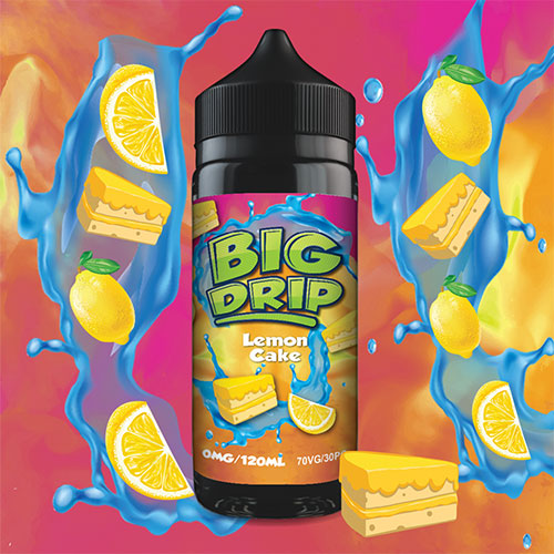 Lemon Cake - Big Drip