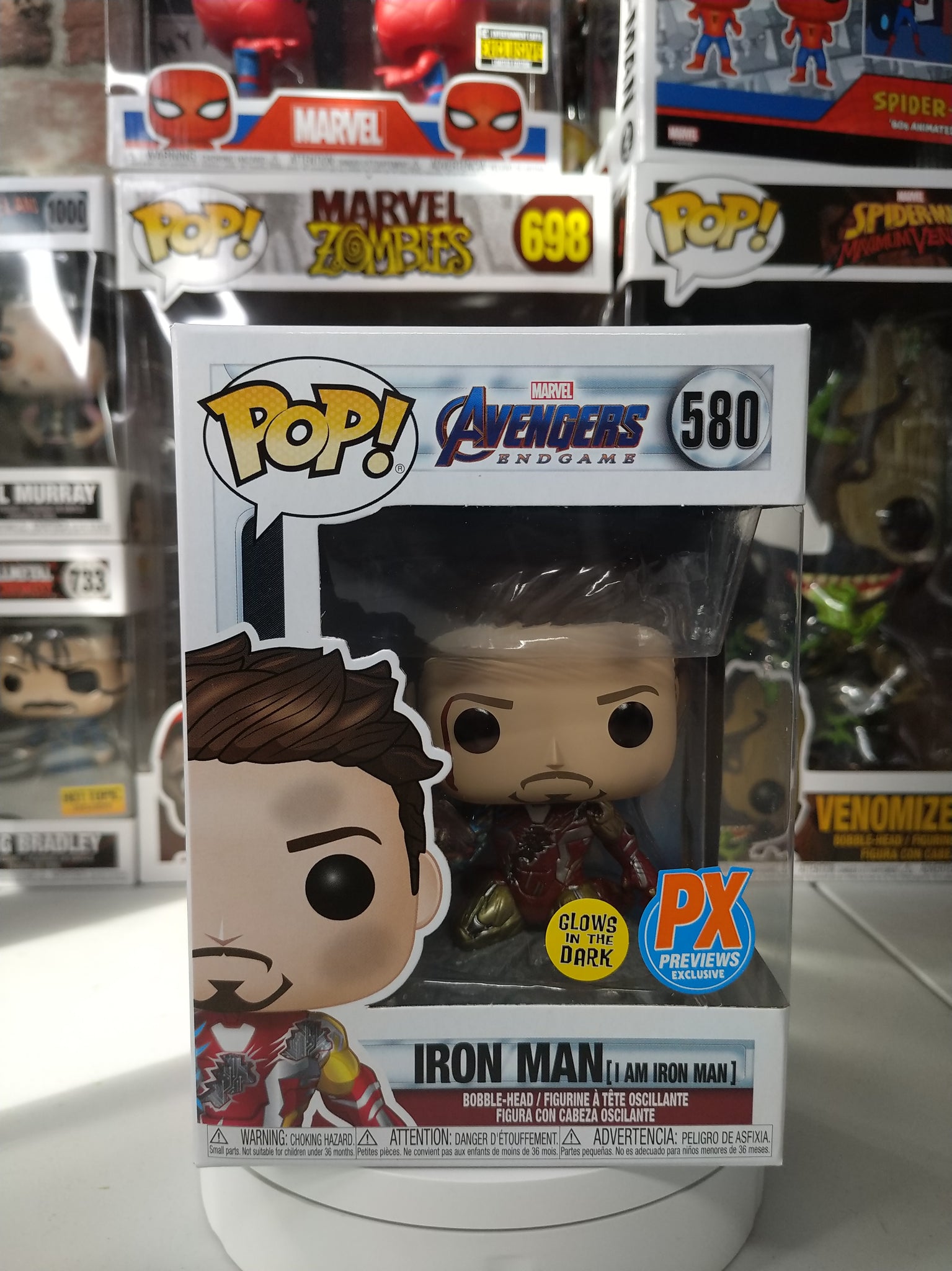 Iron Man Gitd I Am Iron Man Funko Pop 580 Pop Gawdz