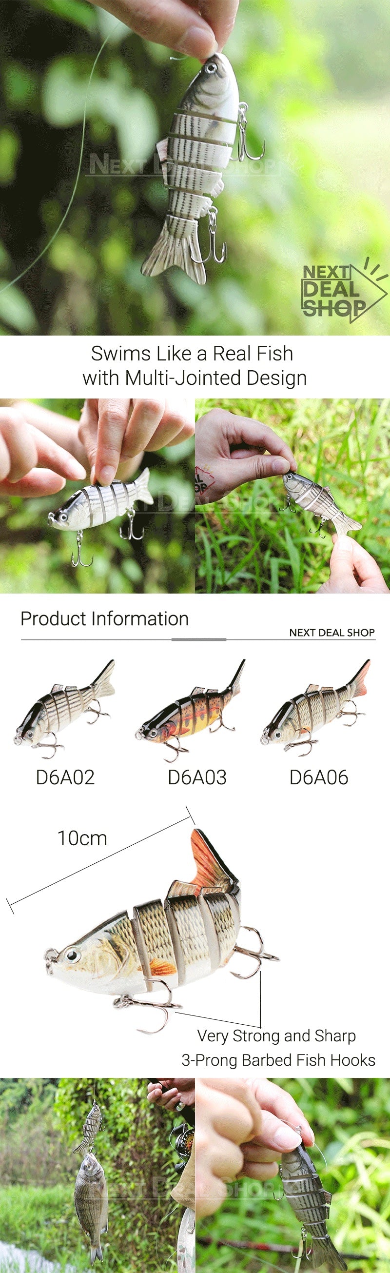 Multi Jointed Fishing Lure – Next Deal Shop EU