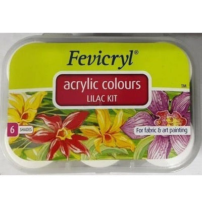 MRP250 Fevicryl Acrylic Colours 10 Shades Box – Gift Hub