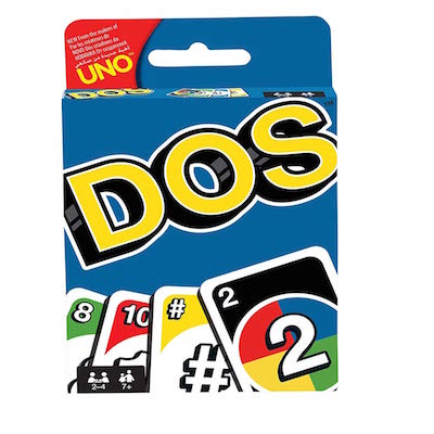 Combo Juego Cartas Uno Y Dos Original Mattel Ruibal 7601