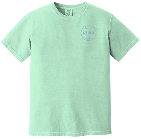 Key West T-Shirt with round chest logo Est. 1828