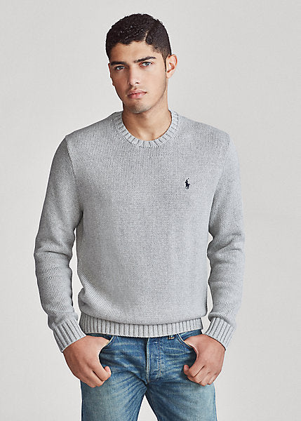 Polo Ralph Lauren Iconic Cotton Crewneck Jumper – Classic fashion CF13