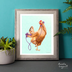 chicken poster