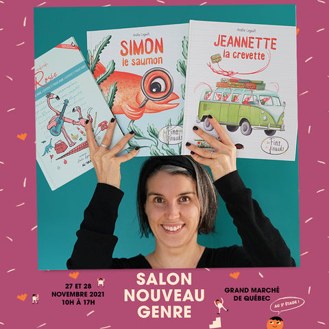 Salon Nouveau Genre 2021 Québec Amélie Legault