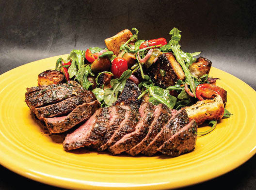 Piedmontese Beef Sirloin Fillet with Panzanella Salad