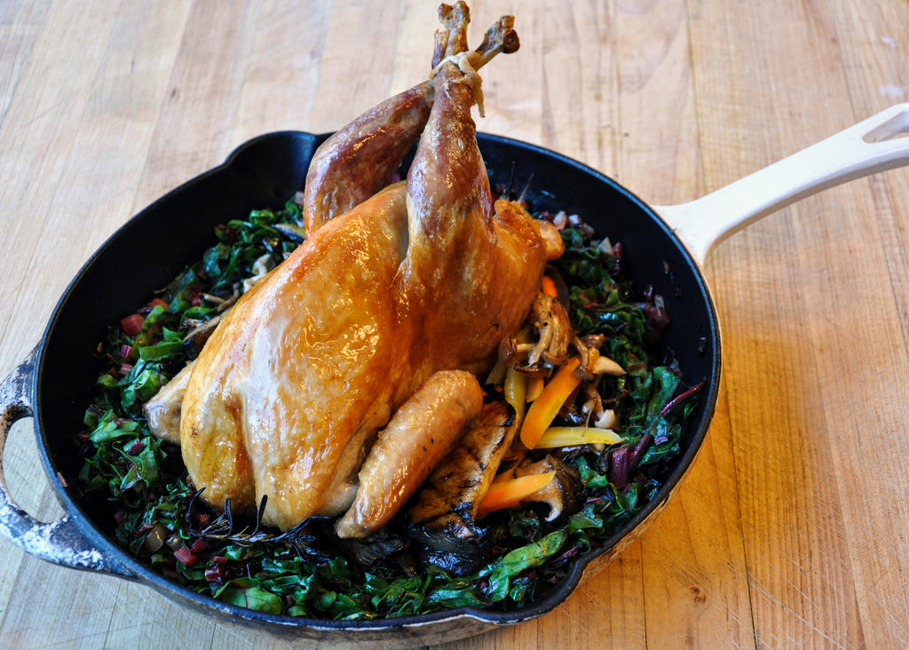 maple & herbs guinea hen 