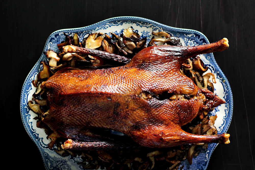 crispy roasted goose 