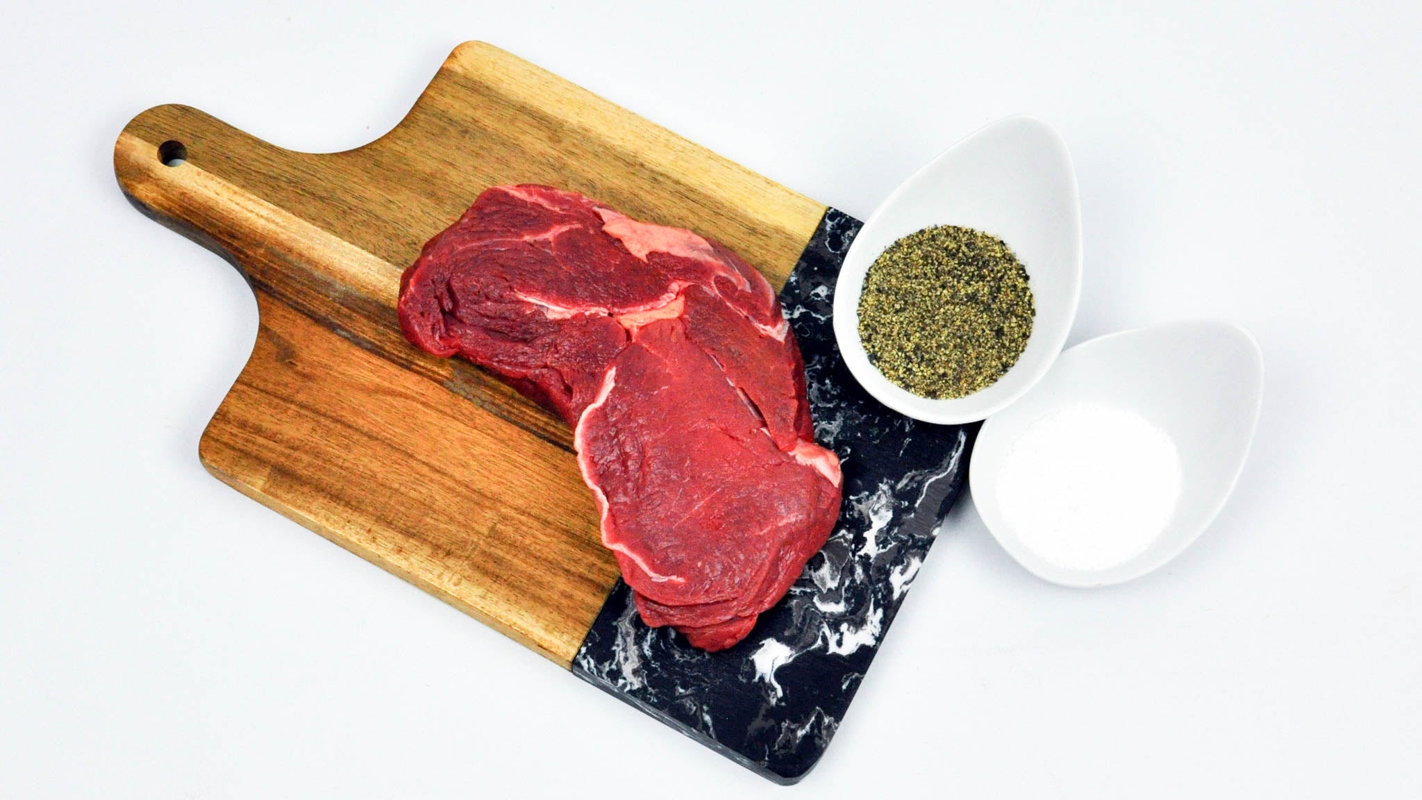 ribeye steak raw