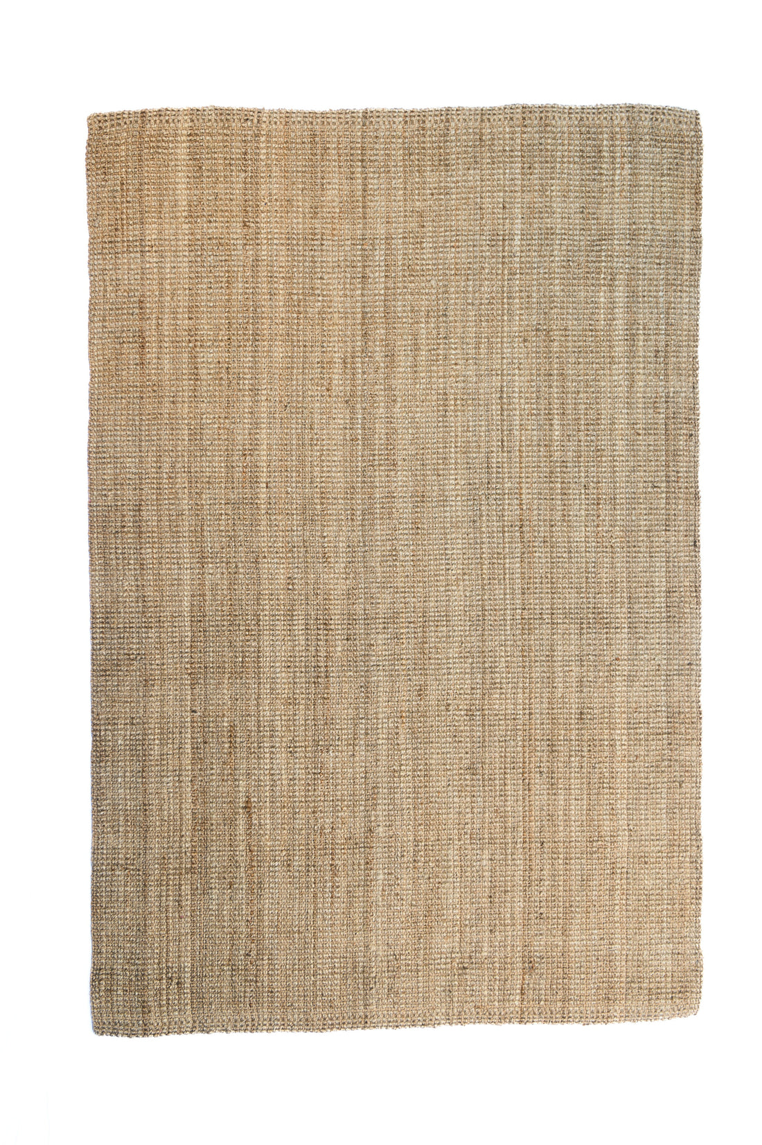 Jute Natural Rug With Cream Cotton Loops – Homestead Decor