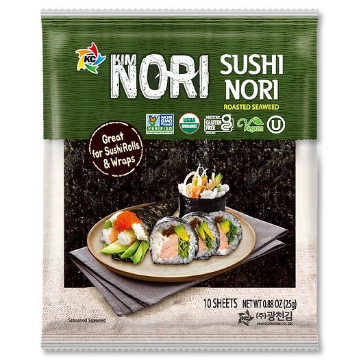 Kimnori - Organic Sushi Nori Roasted Seaweed Sheets