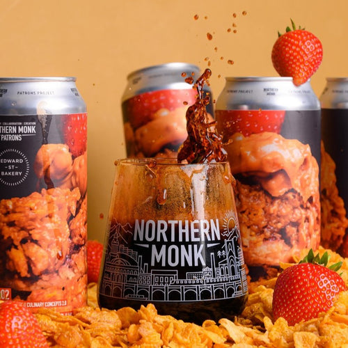 Northern Monk Patrons Project 32.02  Culinary Concepts 2.0 PB&J Cornflake Tart Stout 440ml (9%) - Indiebeer