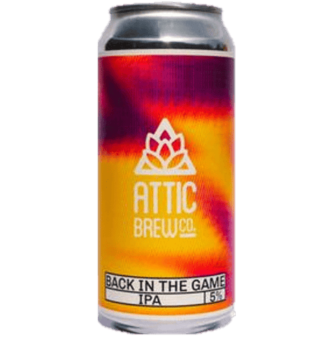 Attic Back In The Game IPA 440ml (5%) - indiebeer