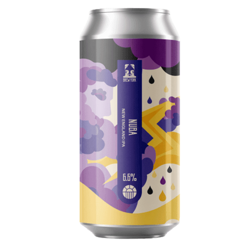Brew York Nuba New England IPA 440ml (6.6%) - Indiebeer