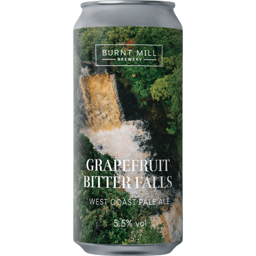 Burnt Mill Grapefruit Bitter Falls West Coast Pale Ale wGrapefruit 440ml (5.5%) - Indiebeer