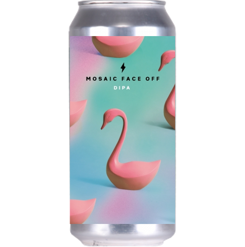 Garage Beer Co Mosaic Face Off DIPA 440ml (8%) - Indiebeer