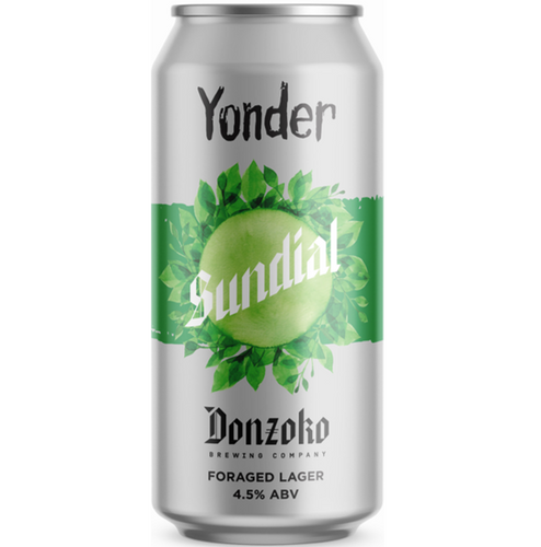 Yonder x Donzoko Collab Sundial Foraged Nettle Helles Lager 440ml (4.5%) - Indiebeer