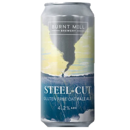 Burnt Mill Steel Cut Gluten Free Oat Pale Ale 440ml (4.5%) - Indiebeer