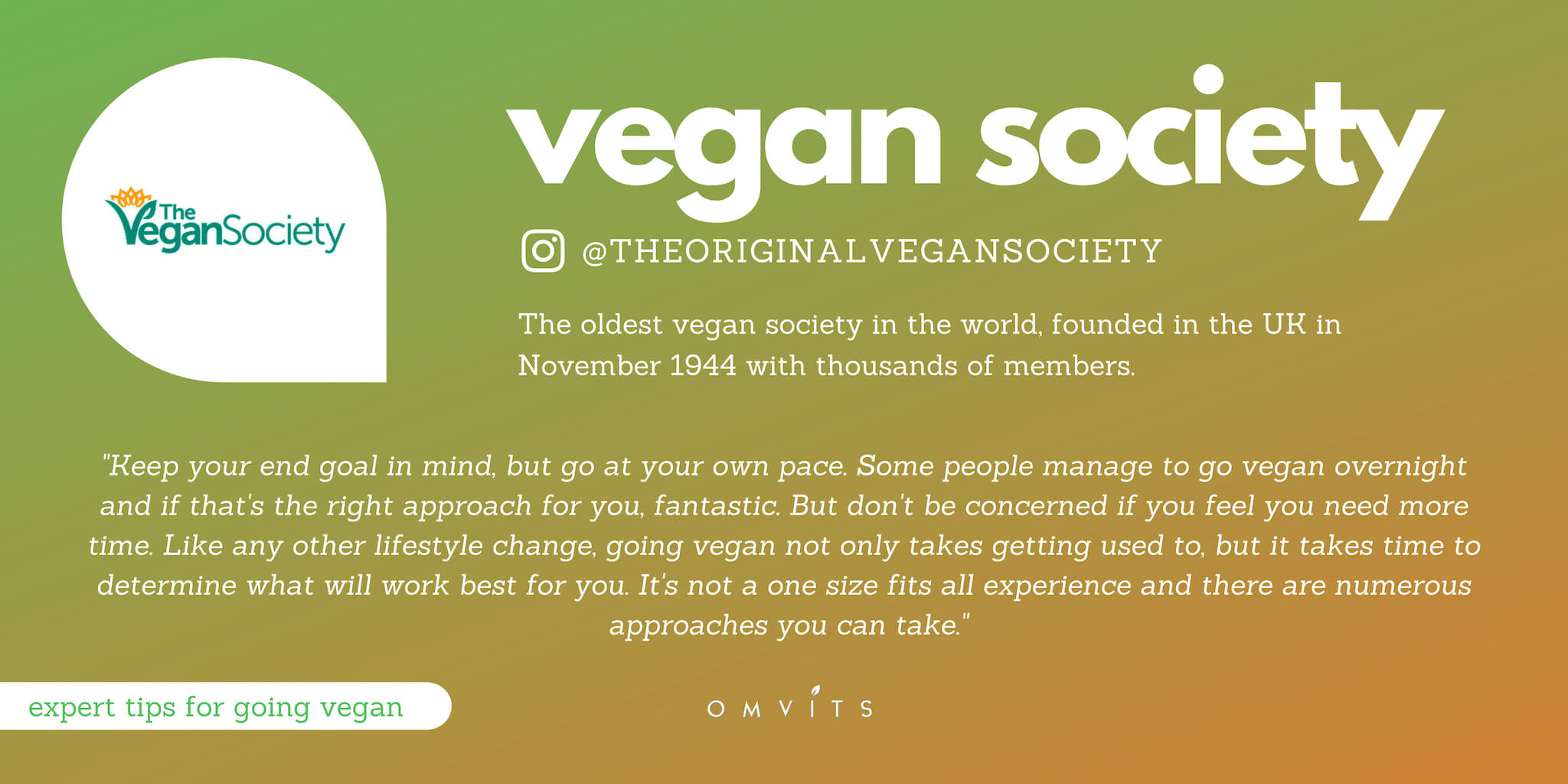 the vegan society