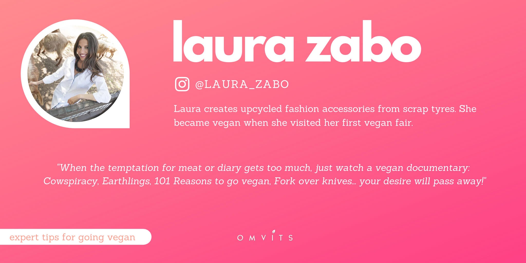 tips for going vegan - laura zabo