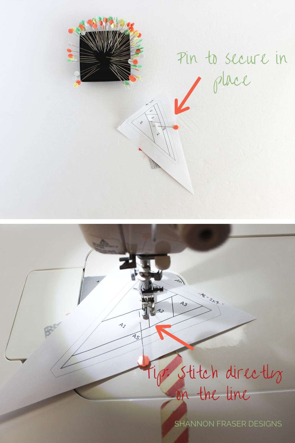 Video Tutorial: Tips for Tiny Foundation Paper Piecing (FPP) – whole circle  studio