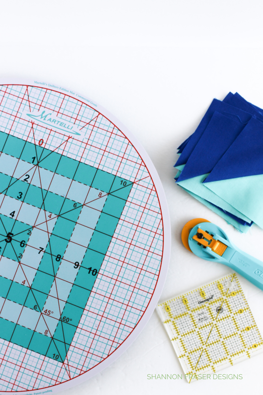 Martelli Round-about Cutting Mat  A Modern Quilter's Review – Shannon  Fraser Designs